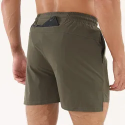 2025 NEW Summer Running Casual Shorts Men Sports Jogging Fitness Shorts Quick Dry Beach Mens Gym Shorts Gyms Short Pants Solid