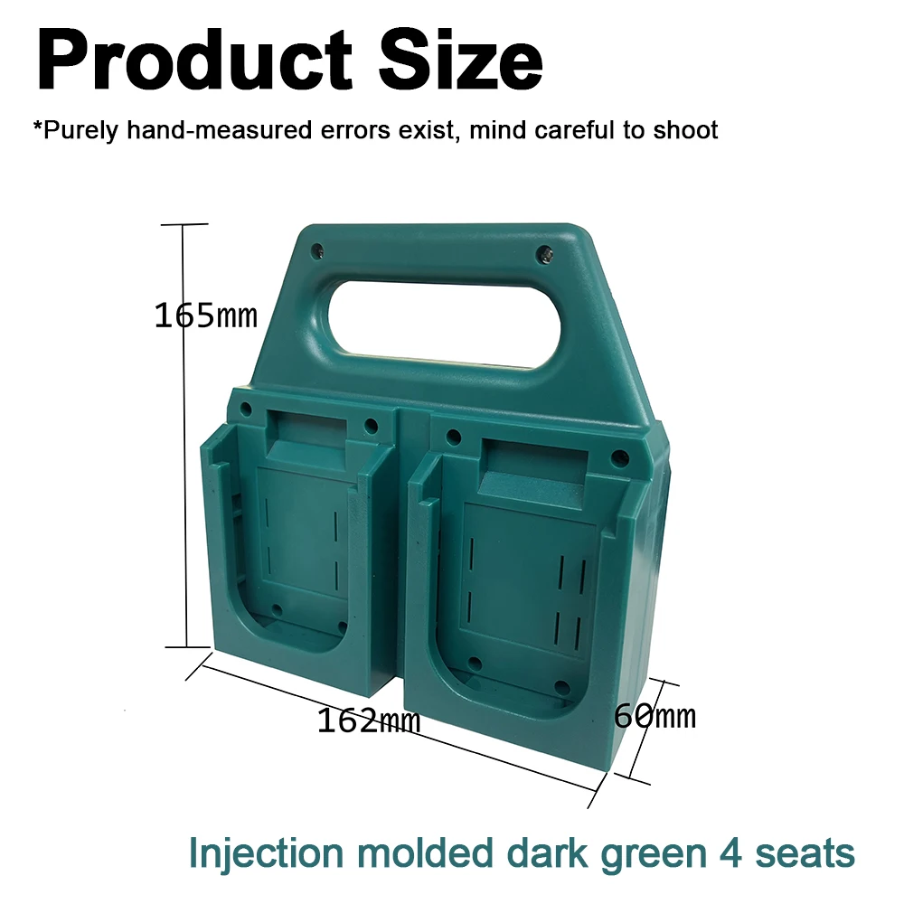 Power Tool Battery Storage Rack Lithium Battery Charging Storage Rack Workshop Battery Organizer Storage Stand  for Makita