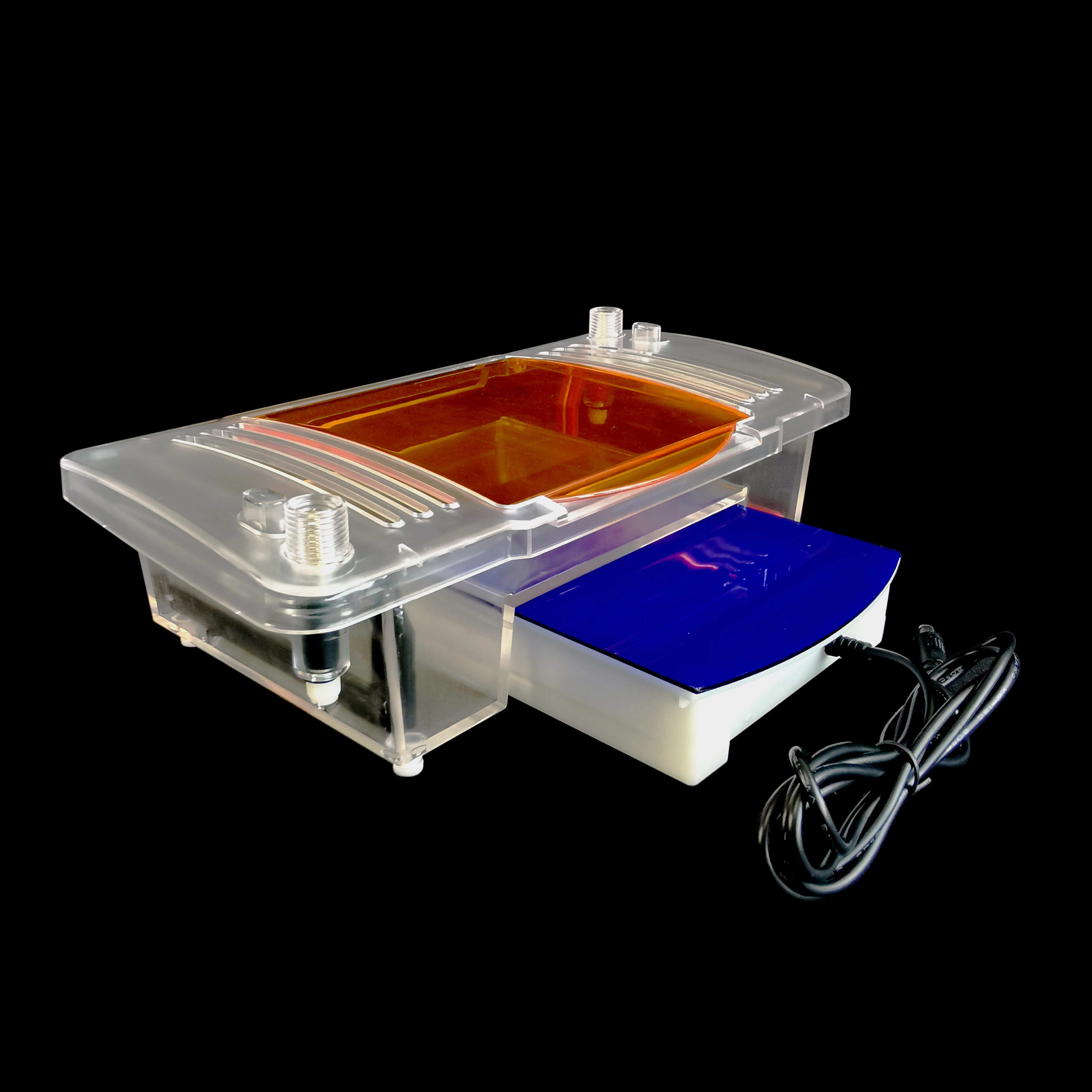 China Integrated Horizontal Electrophoresis System SVL-2 cell gel system horizontal with blue light glue meter