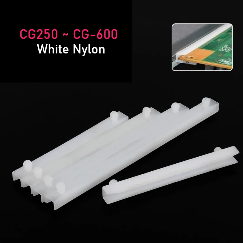 CG Series White Nylon Pc Spacer Board Fixing Circuit PC Board Fixing Snap-In Guide Rail Long