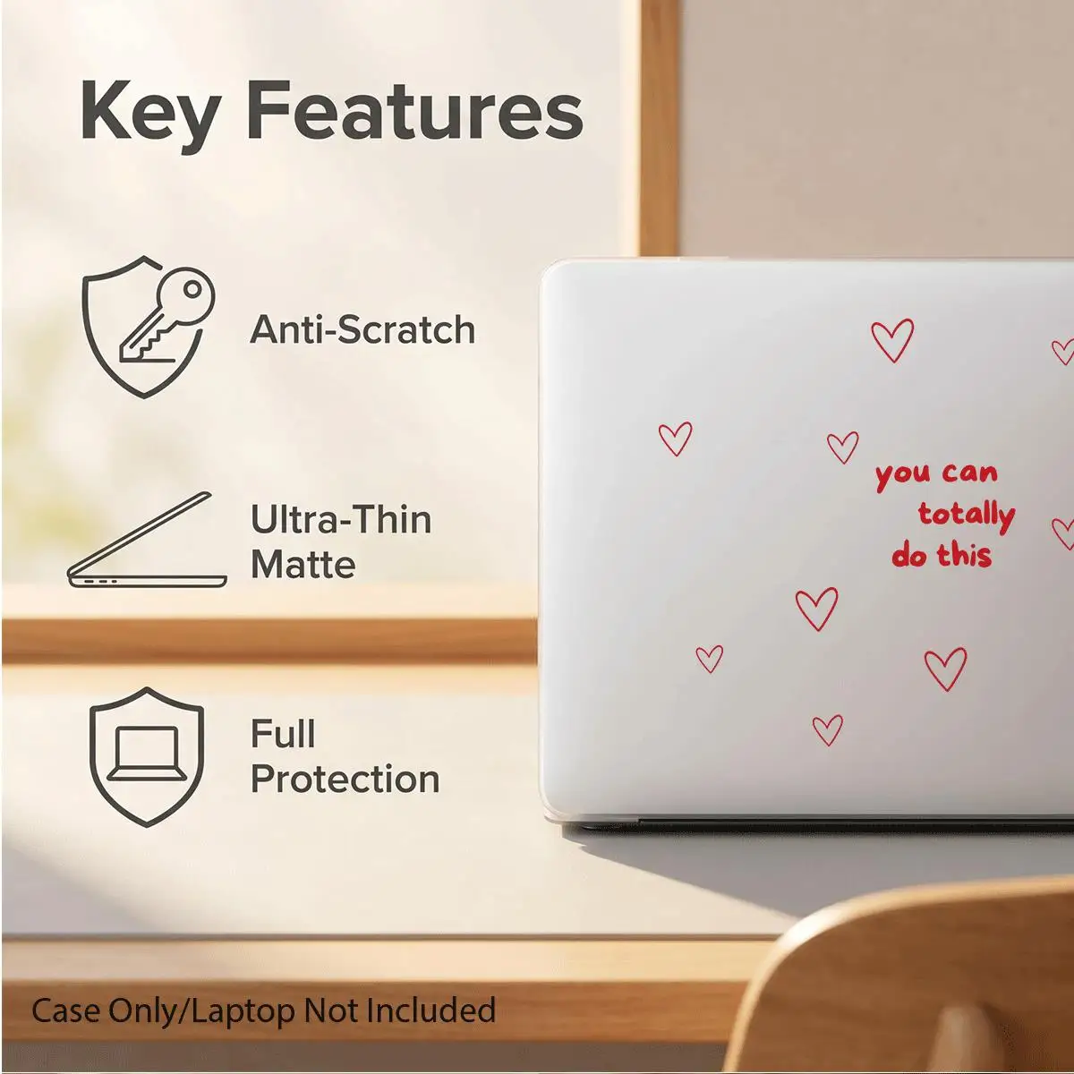 Case for MacBook,compatible with 13 Neo/13.3 Air/13.3 Pro/13.6Air/14.2 Pro/15Air/16.99Pro