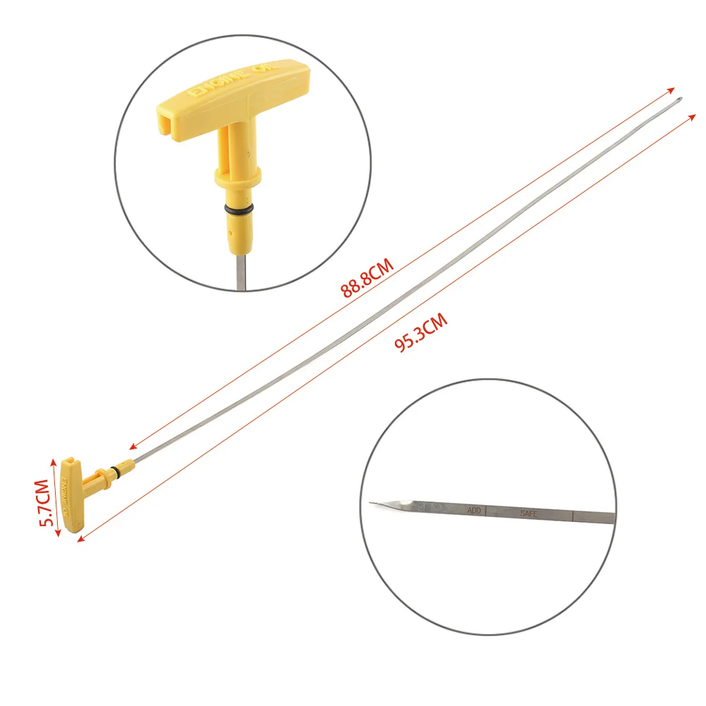 Car 5.2 5.9 V8 Gas Engine Oil Level Dipstick For Dodge Ram 1500 2500 3500 1997 1998 2000 2001 2002 53020928