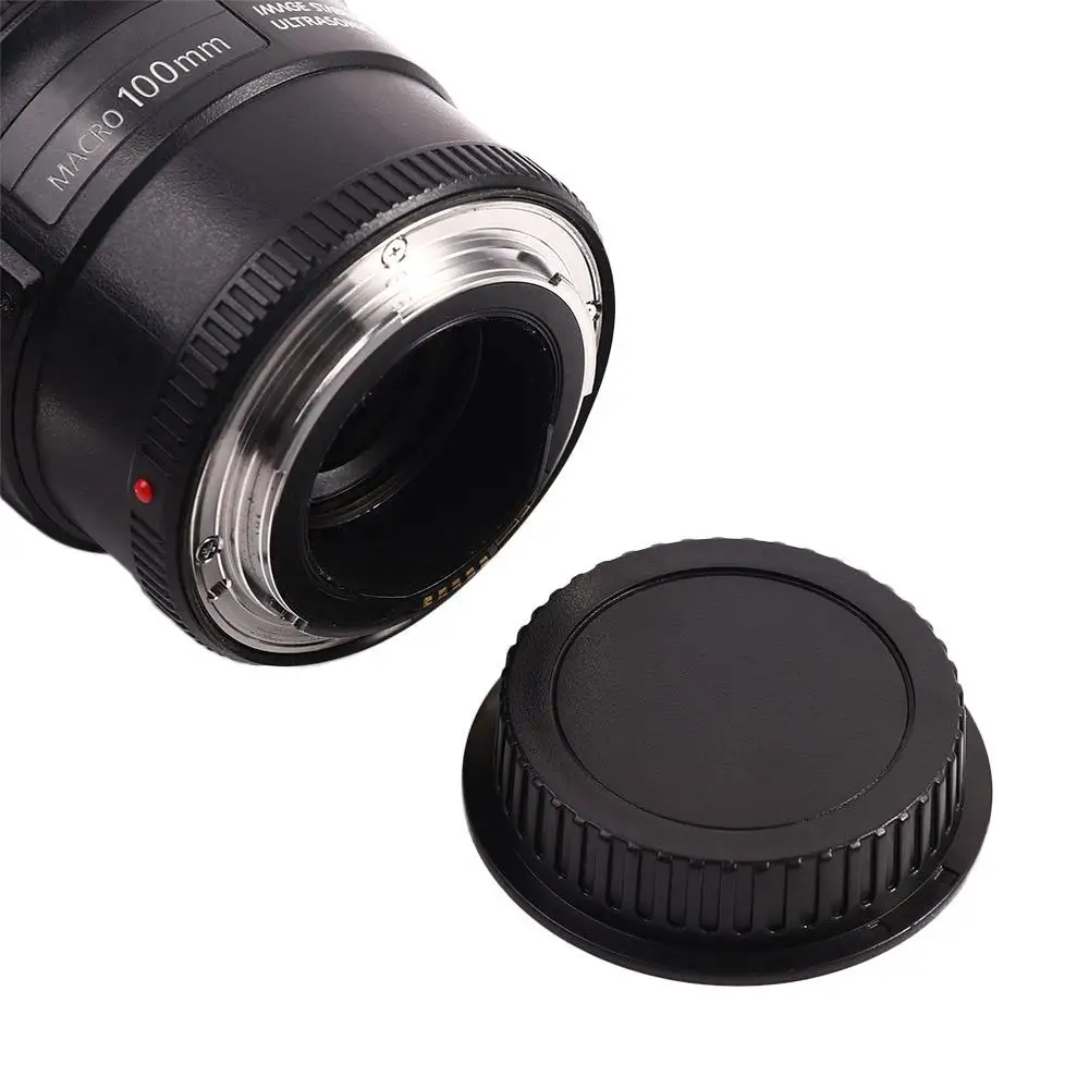 Protection de monture d'objectif, série EOS DSLR SLR pour IL Rebel EOS pour IL, capuchon d'objectif arrière, couvercle anti-poussière d'objectif