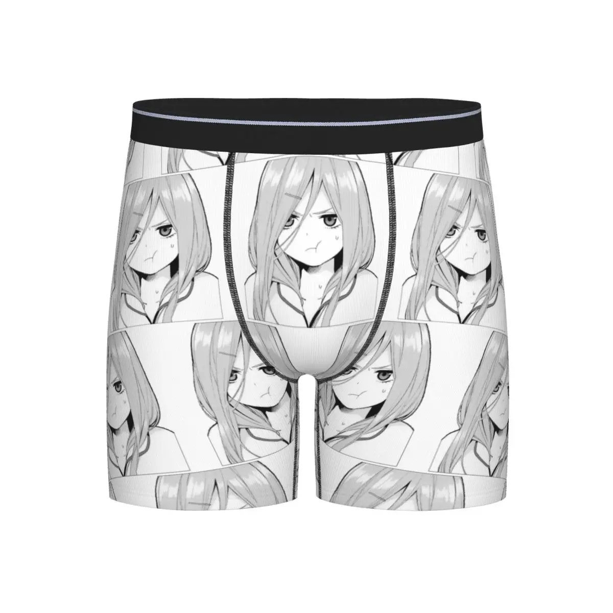 

Long Boxer Underpants Shorts Miku Nakano Waifu Panties Men's Soft Underwear for Homme Man Boyfriend Gifts