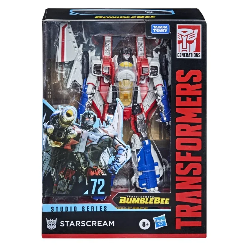 Hasbro Transformers Toys Studio Series 72 Voyager Class Bumblebee Starscream Action Figure Novo em estoque