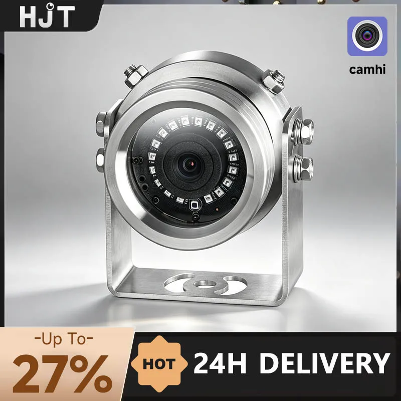 HJT SO-NY4K 8MP Explosion Proof IP камера POE 5MP Wear&Corrosion Resistance IP66 Waterproof 304 Stainless Steel AI Human Detecti