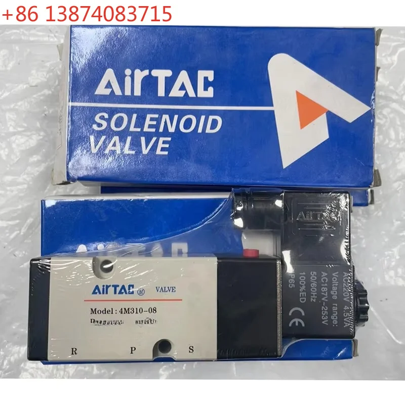 AIRTAC 4M110-06 4M210-06 4M210-08 4M310-08 4M310-10 Solenoid Valve