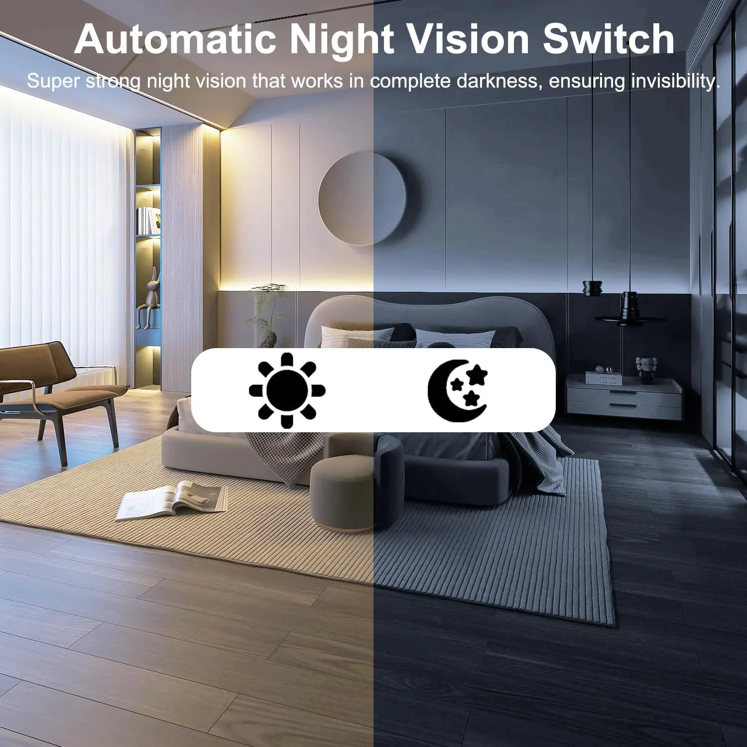 Dock Magnetic Mini WiFi Camera 5MP Battery Ptz Motion Detection and Night Vision WiFi Camera for Pets, Babies and Nannies