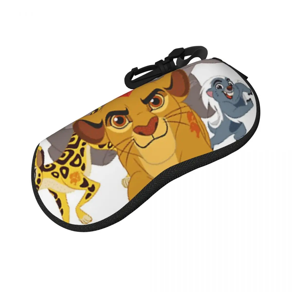 

Lion Guard Shell Glasses Case Protective Sunglasses Box Women Men Soft Eyeglass Bag Pouch