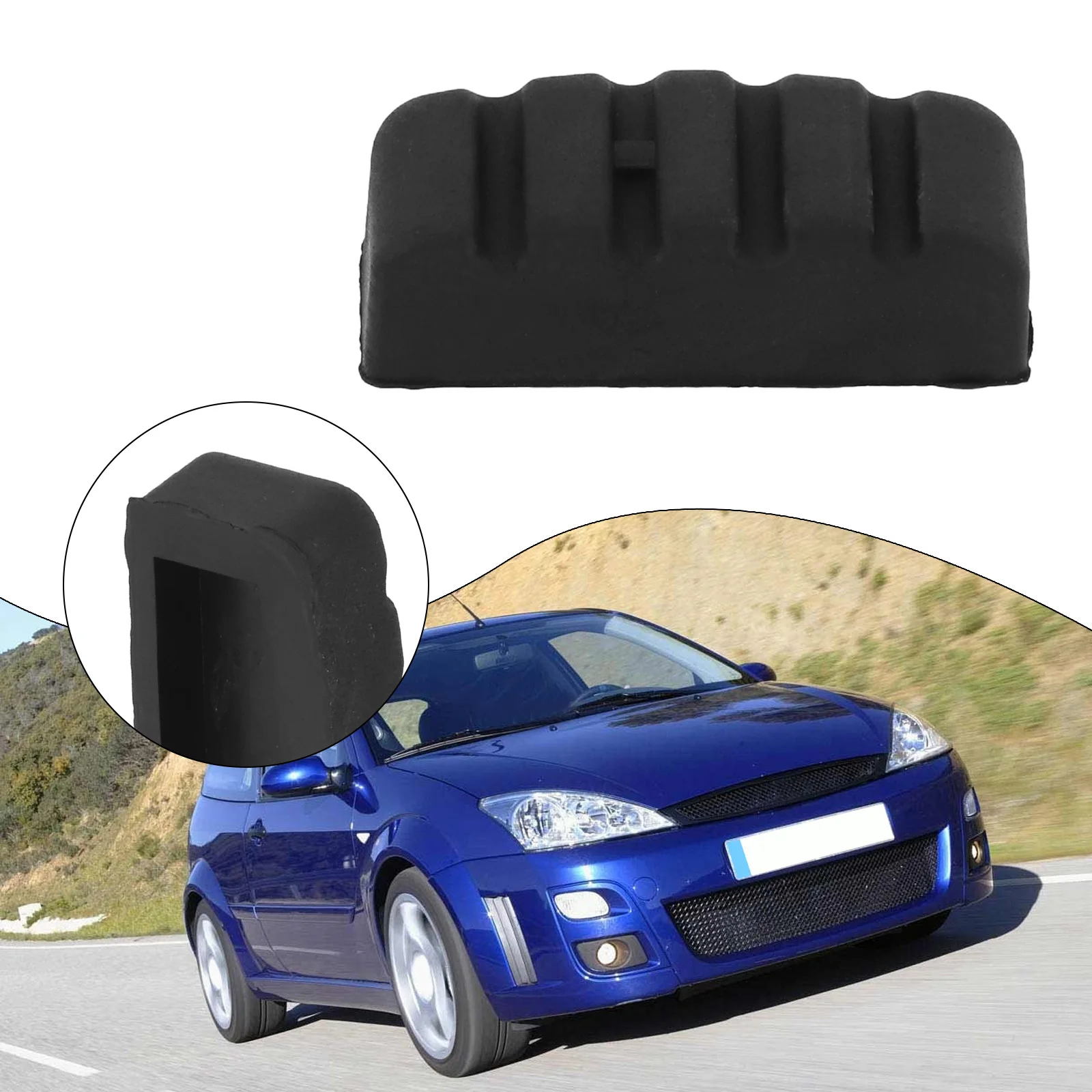 

1/2Pcs Rubber Tailgate Upper Trunk Buffer Cushion For Ford Focus Hatchback 2012-2018 Replaces 1751102 AM51-U402A10-AE