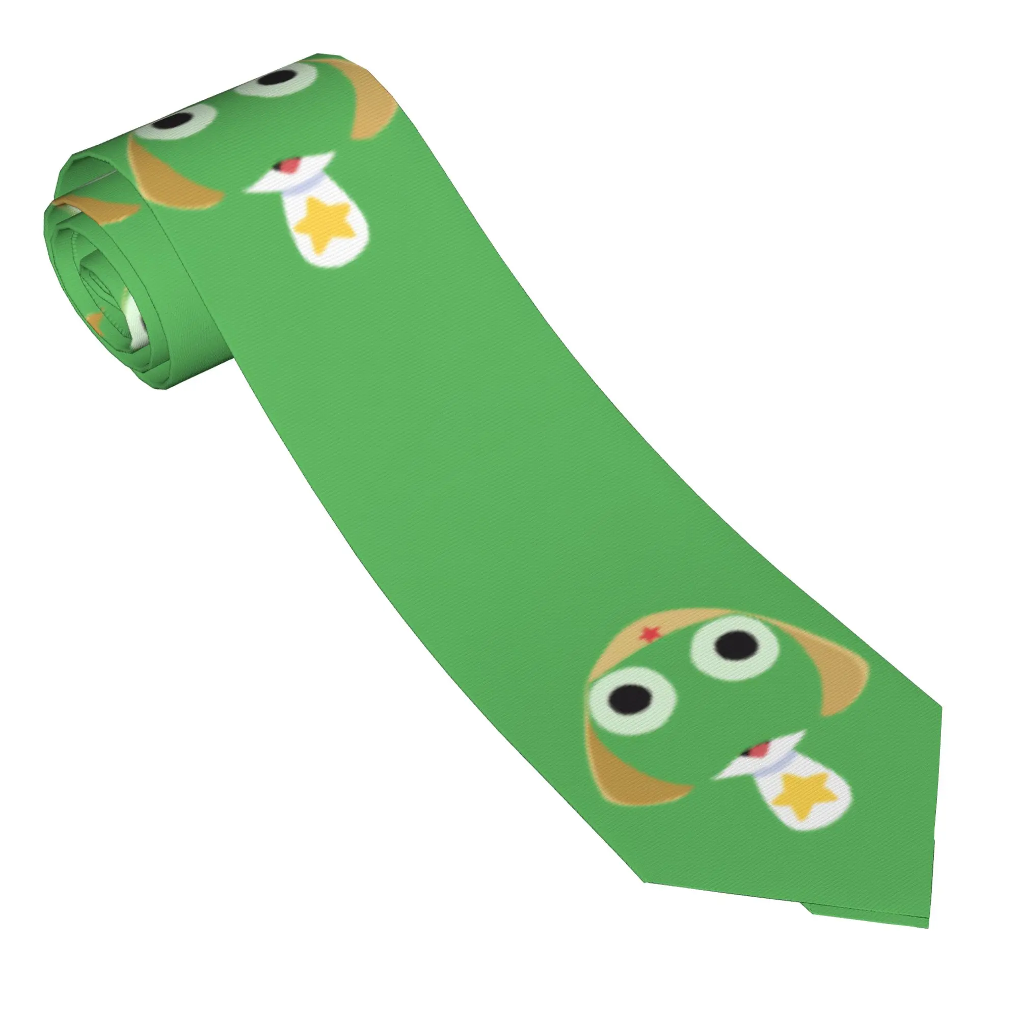Keroros Gunsous Frog Tie  Wedding Neck Ties Unisex Adult Classic Elegant Necktie Accessories Quality Custom Collar Tie