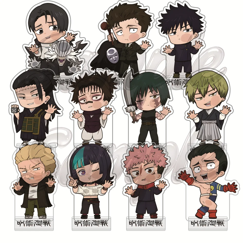 Anime Jujutsu Kaisen 10cm Anime Acrylic Stand Tabletop Decorations Accessories Decor Gifts Exquisite Keychain Elegant goods