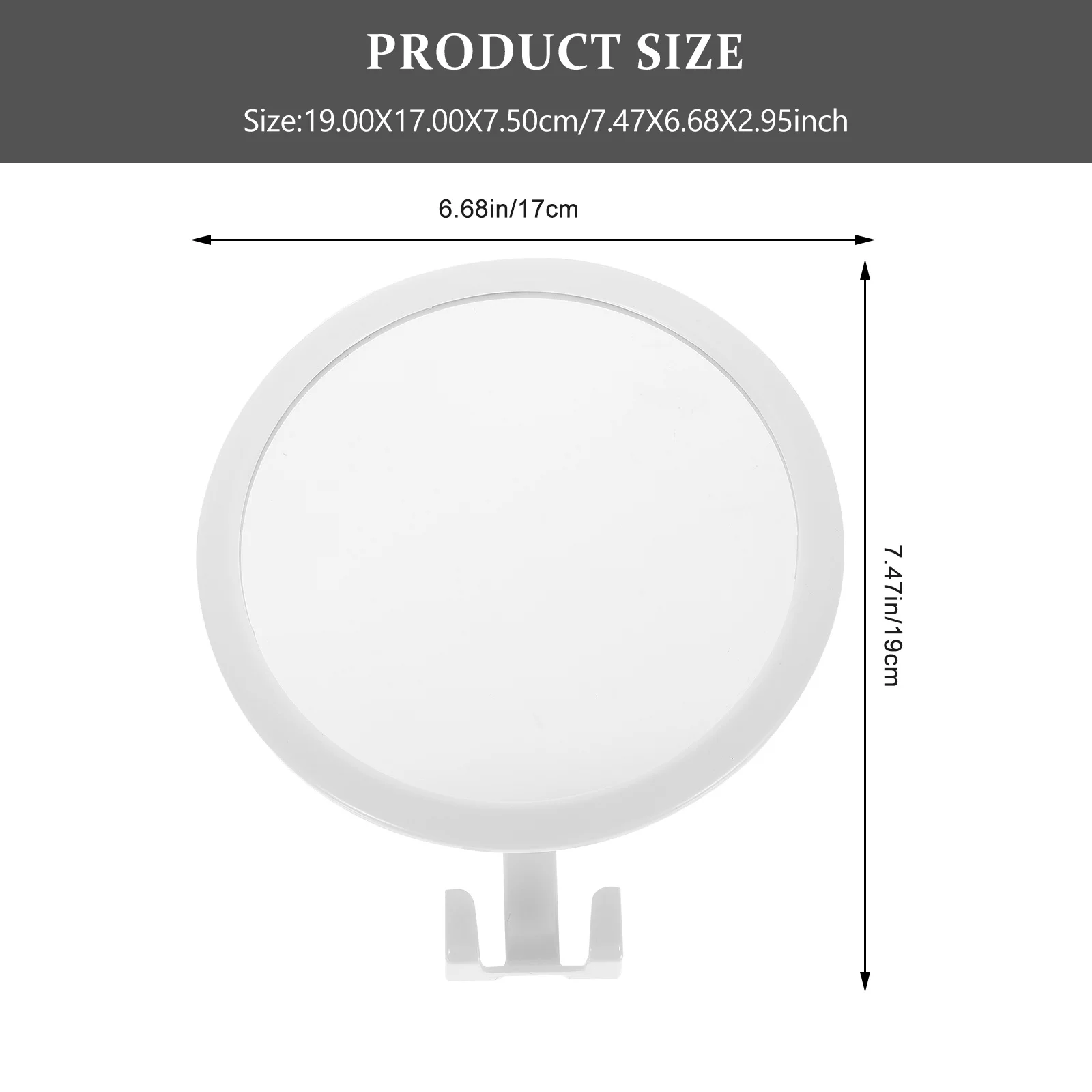 Miroir de maquillage mural adhésif, Premium, écologique, Durable, élégant pour salle de bain, miroir de beauté haute définition