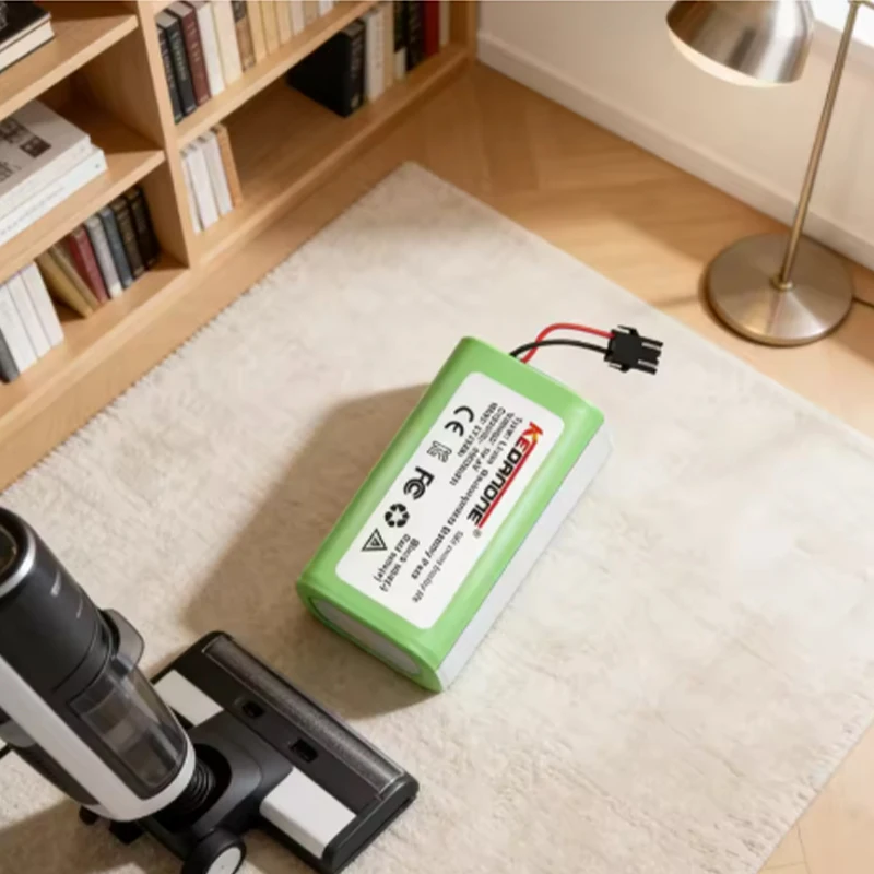 14,4V 2600/4000mAh Ersatzakku für Conga 990 1090 Tesvor X500 Ecovacs Deebot N79 N79S Dn622 Eufy Robovac 11 11S Robovac 30
