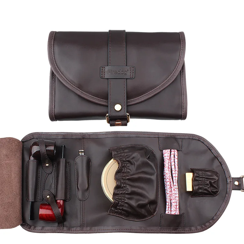 

Кожаный чехол для курительной табачной трубки, чехол для курения табака, сумка для курения табака, аксессуары для курительной трубки, чехол для рулона