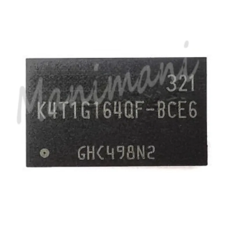 10Pcs DDR2 Memory RAM IC Chip K4T1G164QF-BCE6 BGA84 Package for Electronics Repair And Upgrades