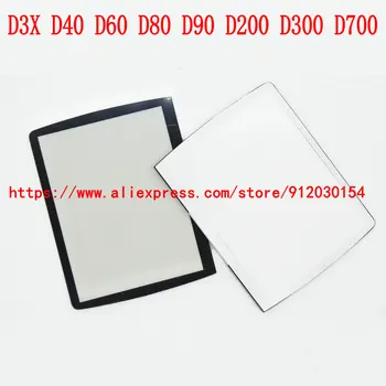 नई LCD स्क्रीन विंडो डिस्प्ले (ऐक्रेलिक) बाहरी ग्लास NIKON D3X D40 D60 D80 D90 D200 D300 D700 कैमरा स्क्रीन प्रोटेक्टर + टेप के लिए 6 best sales निकॉन डी60 - №3