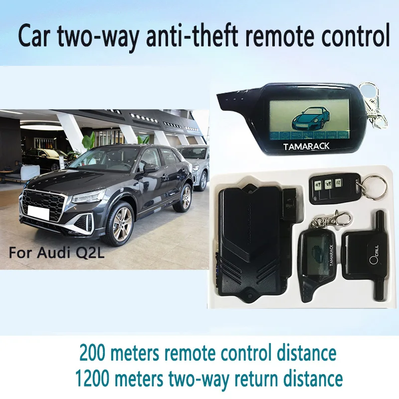 

For Audi Q2L car Dual Anti-theft multi-function remote control automatic sensing remote control set