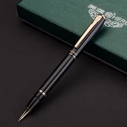Original Hero 1079 Black Metal Rollerball Pen Noble Luxury Ballpoint/Sign/Writing Pens