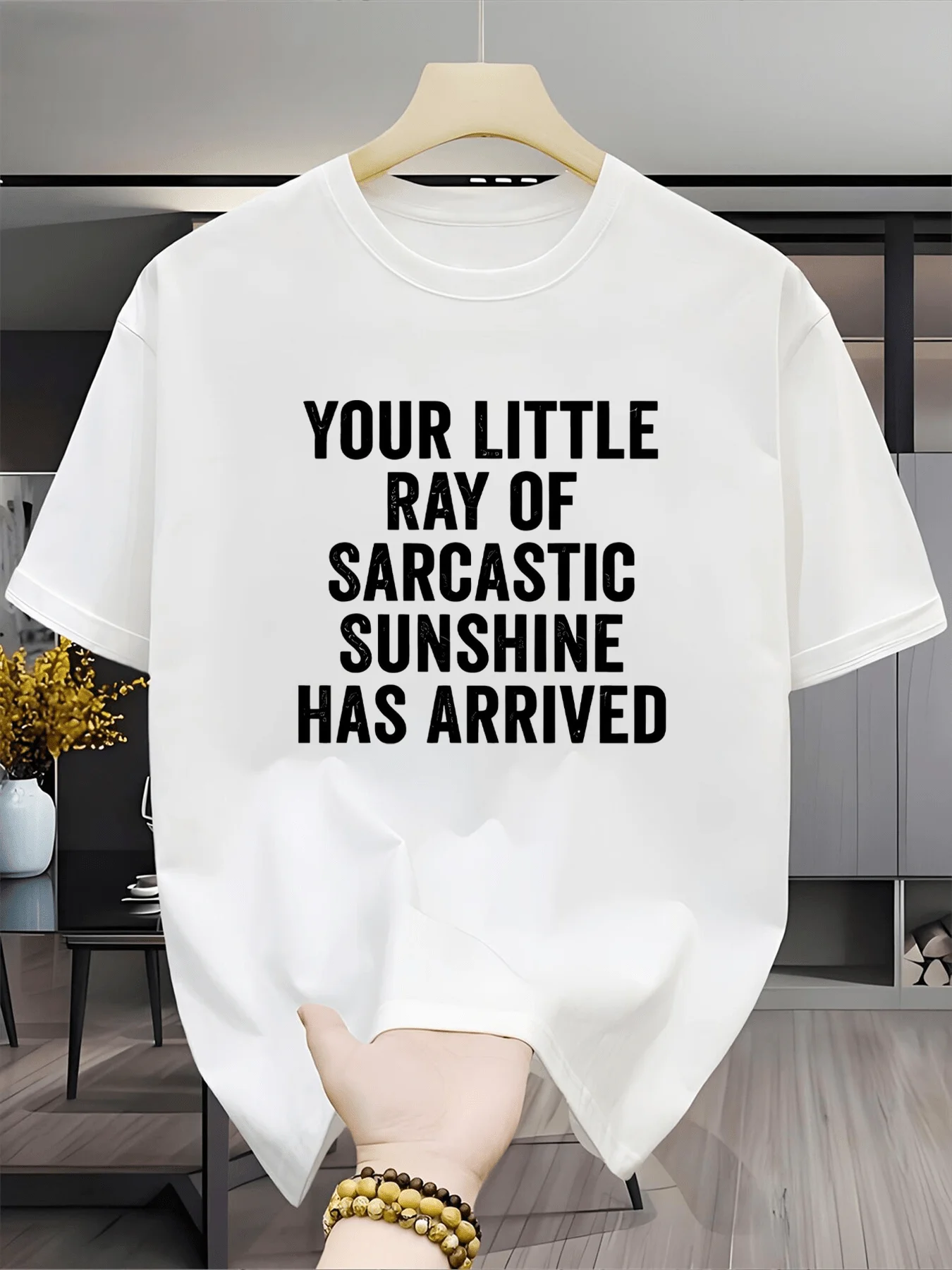 Funny Sarcasm Quote Graphic T-Shirt Men Women Loose Summer Cotton Tee Humorous Text Short Sleeve Daily Casual Streetwear Tops