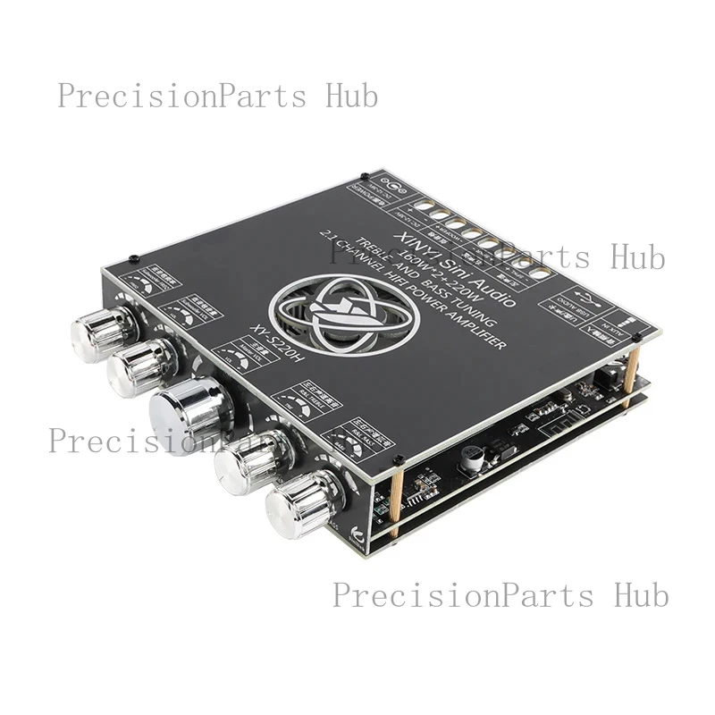 Original XY-S220H 2.1 channel Bluetooth audio power amplifier board module high fidelity and high sound quality TDA7498E
