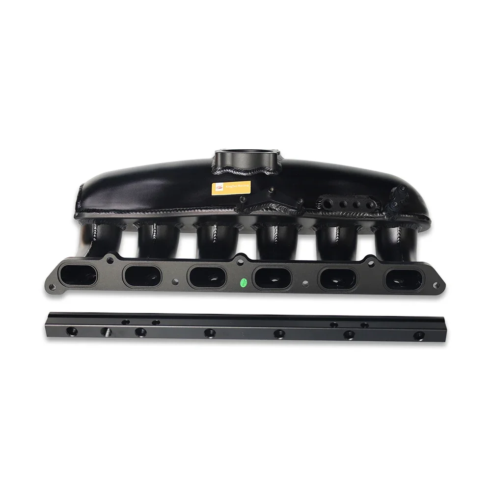 

135i 535i 335i N54 B30 N54 Port Cold Air Intake Plenum Inlet Manifold Front Facing with Fuel Rail Set