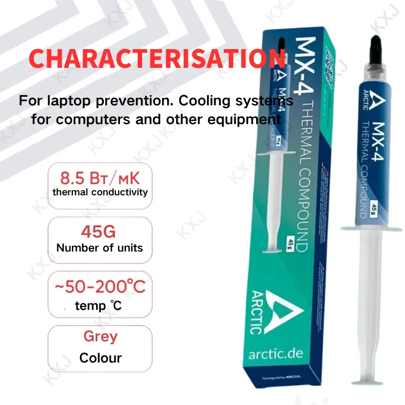 ARCTIC AC MX-4 Thermal Paste cpu Thermal Paste processor high quality Thermal Paste MX-4 8G 20G 45G CPU thermal grease processor image 5