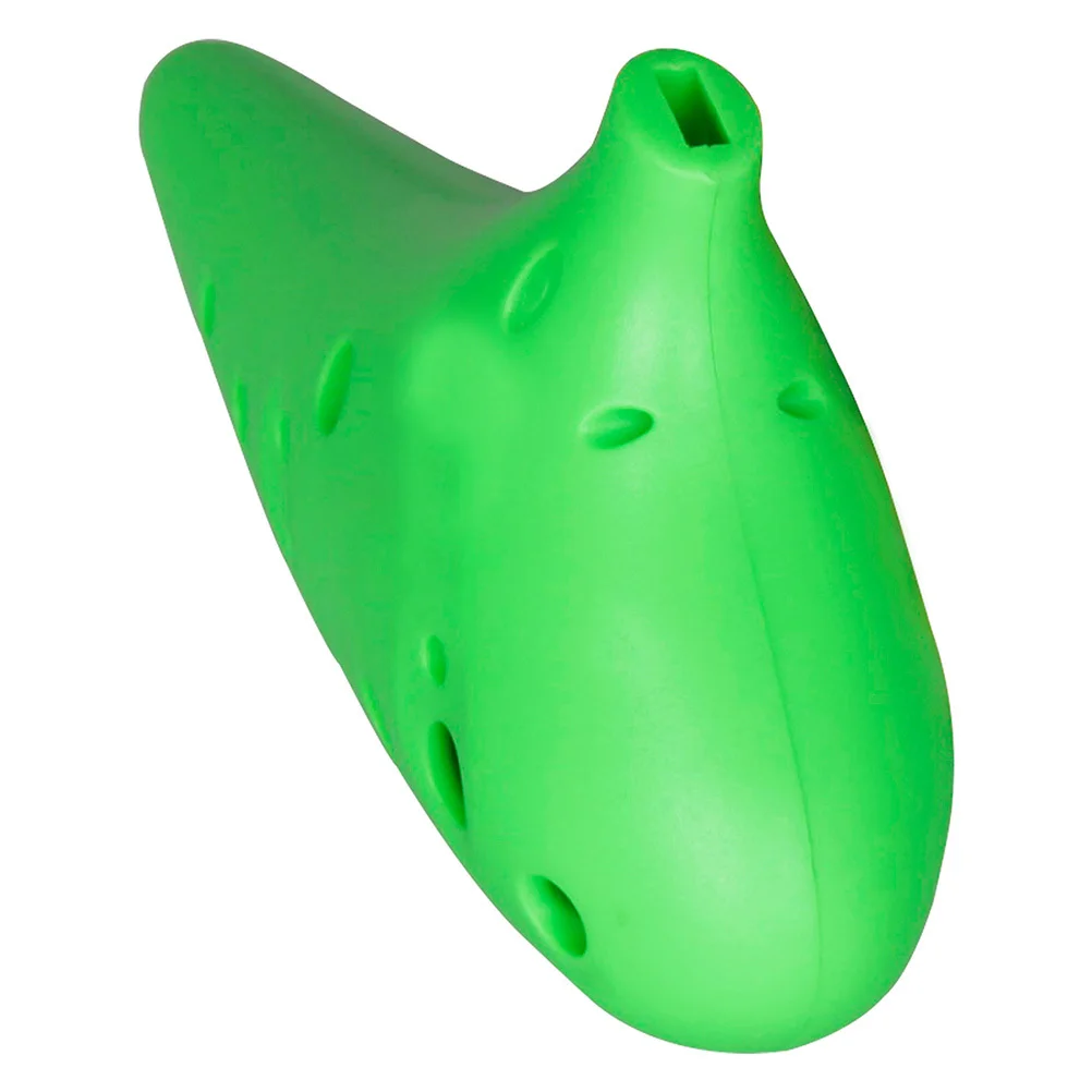

12 Holes C Ocarina Music Instrument Abs Classic Alto Compact Design For Beginner With Storage Bag Green 12 Hole Ocarina