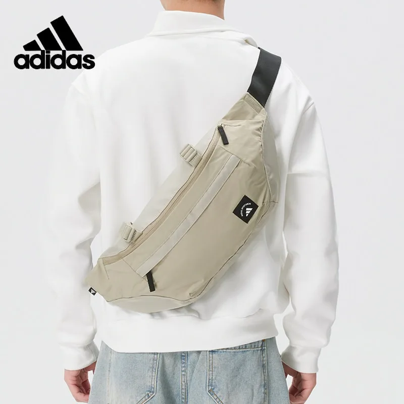 Adidas Messenger Bag Men's and Women's Sports Outdoor Shoulder Bag Travel Backpack Function Wind KT3090