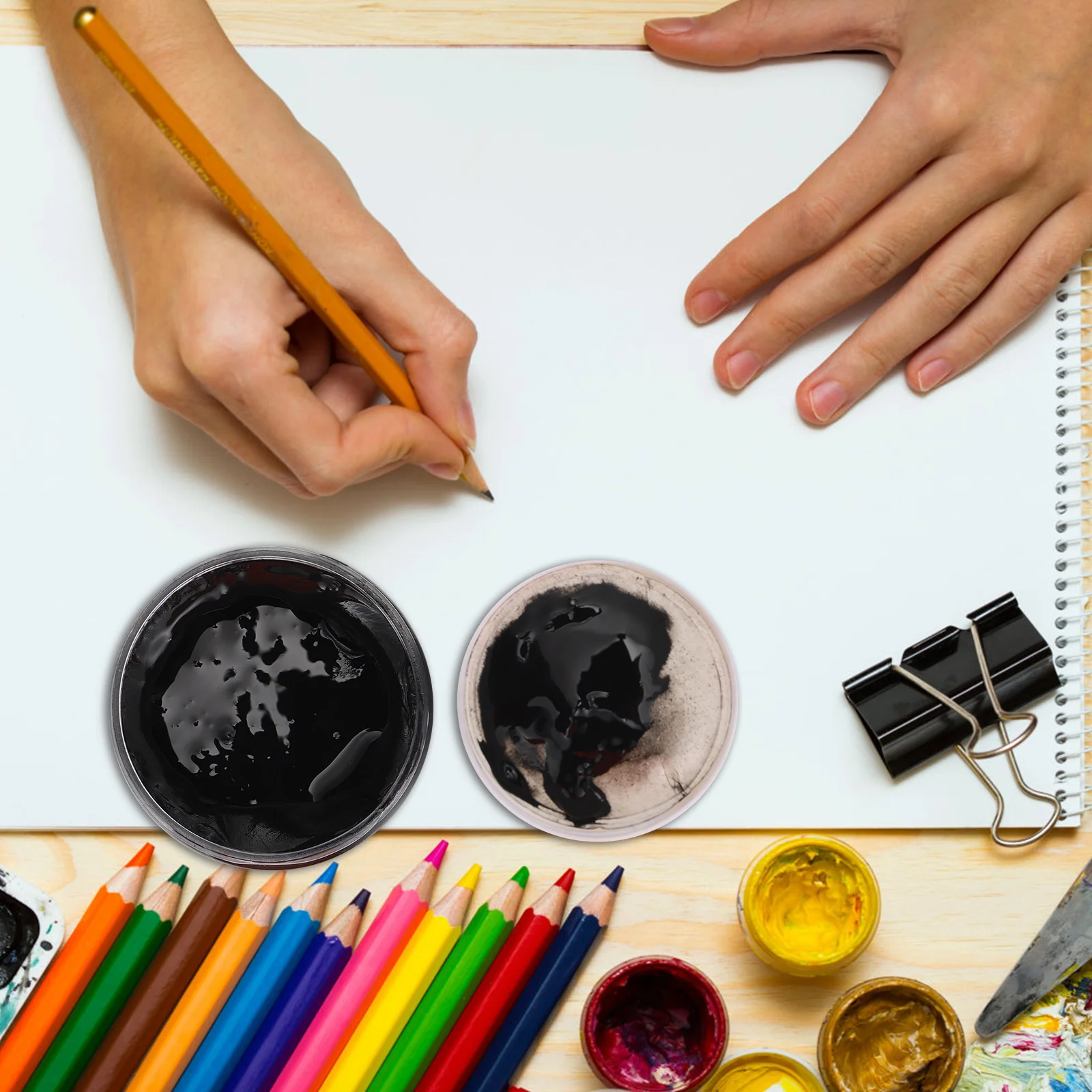 1 Uds. Tinta de impresión a base de agua, pigmento de botella de 300Ml para pintura DIY, arte para frotar, artesanía, suministros de acuarela para principiantes