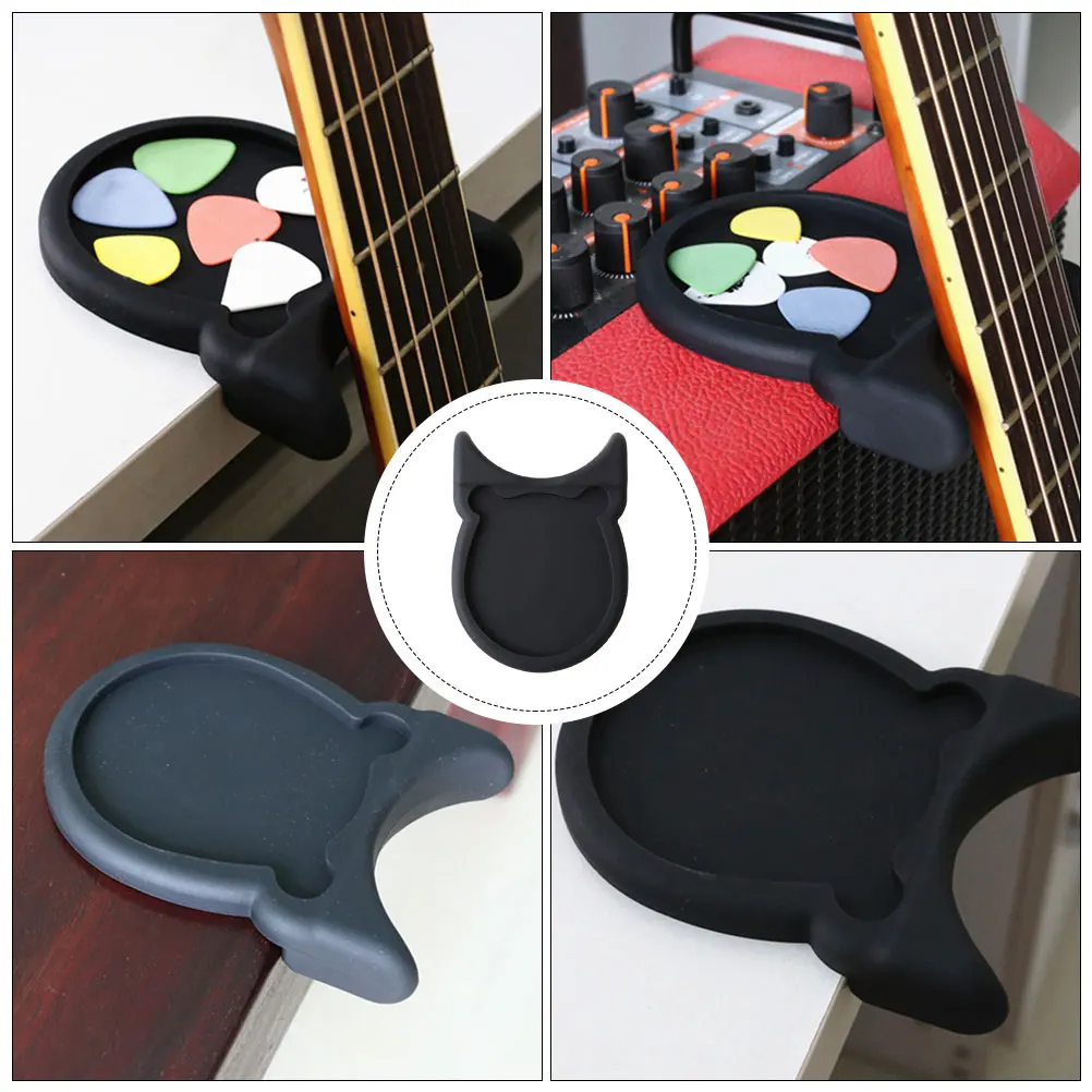 

Guitar Stand Care Neck Holder Instrument Rest Banjo Support Environmentally Friendly Silicone