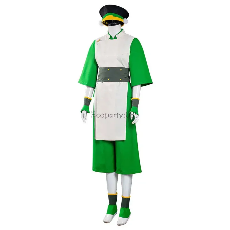 

2025 New Halloween Carnival Party Suit Avatar The Last Airbender Toph bengfang Cosplay Costume Vest Pants Outfits for Adul☆★ee☆★