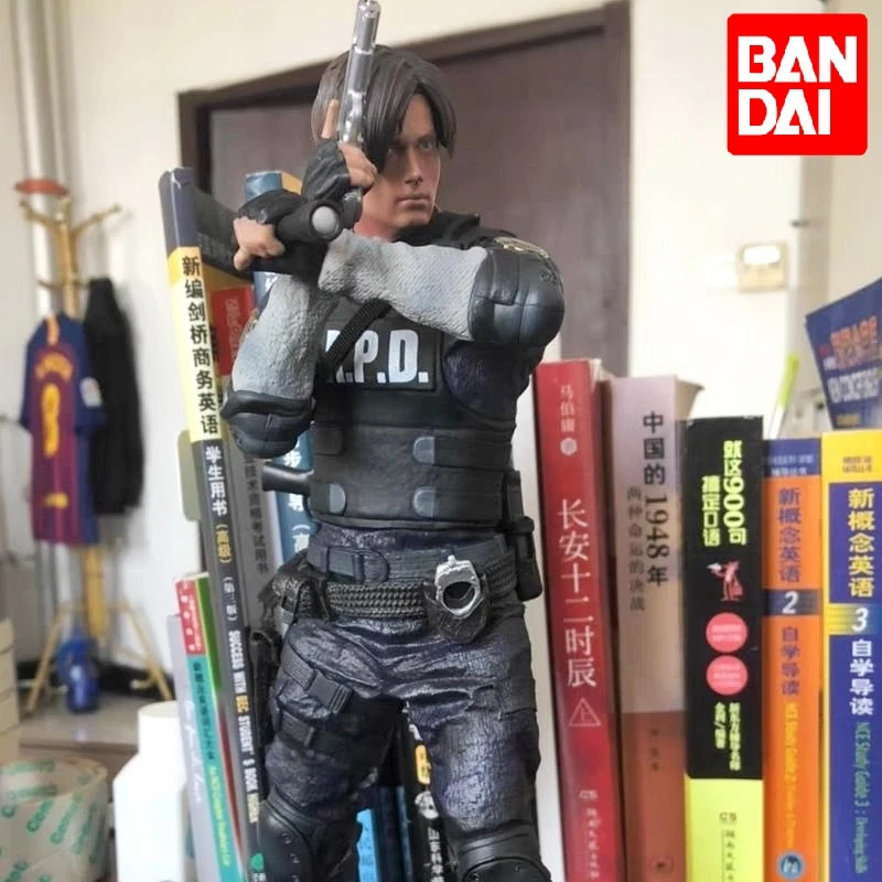 

Genuine Cool Resident Evil Remake Game Statue 1/6 Leon Scott Kennedy Model Action Figure Collectible Birthday Toys For Friends