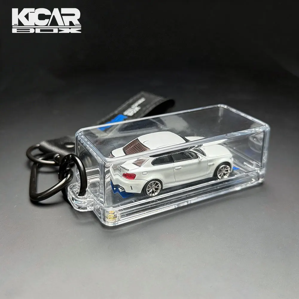 Kicarmod 1/64 Modellauto-Vitrine – Transparente Acryl-Staubschutzbox, Wandmontierbare Aufhängevorrichtung für 1:64 Diecast-Autos – Detail 5