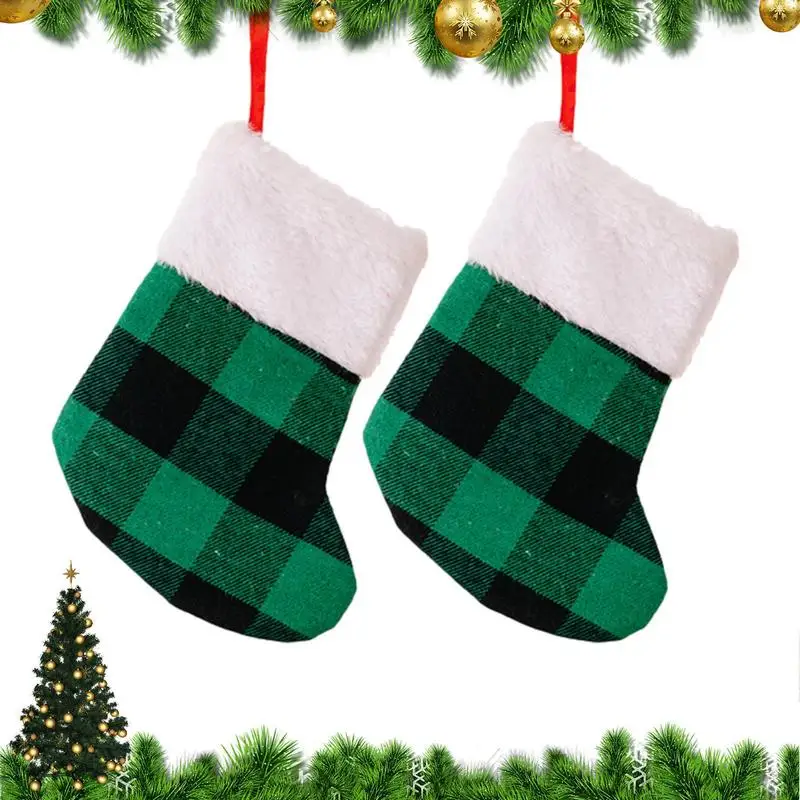 Gnomes Santa Christmas Stockings Santa Gift Stockings Portable Christmas Socks Decoration Hang Stockings For Shopping Malls