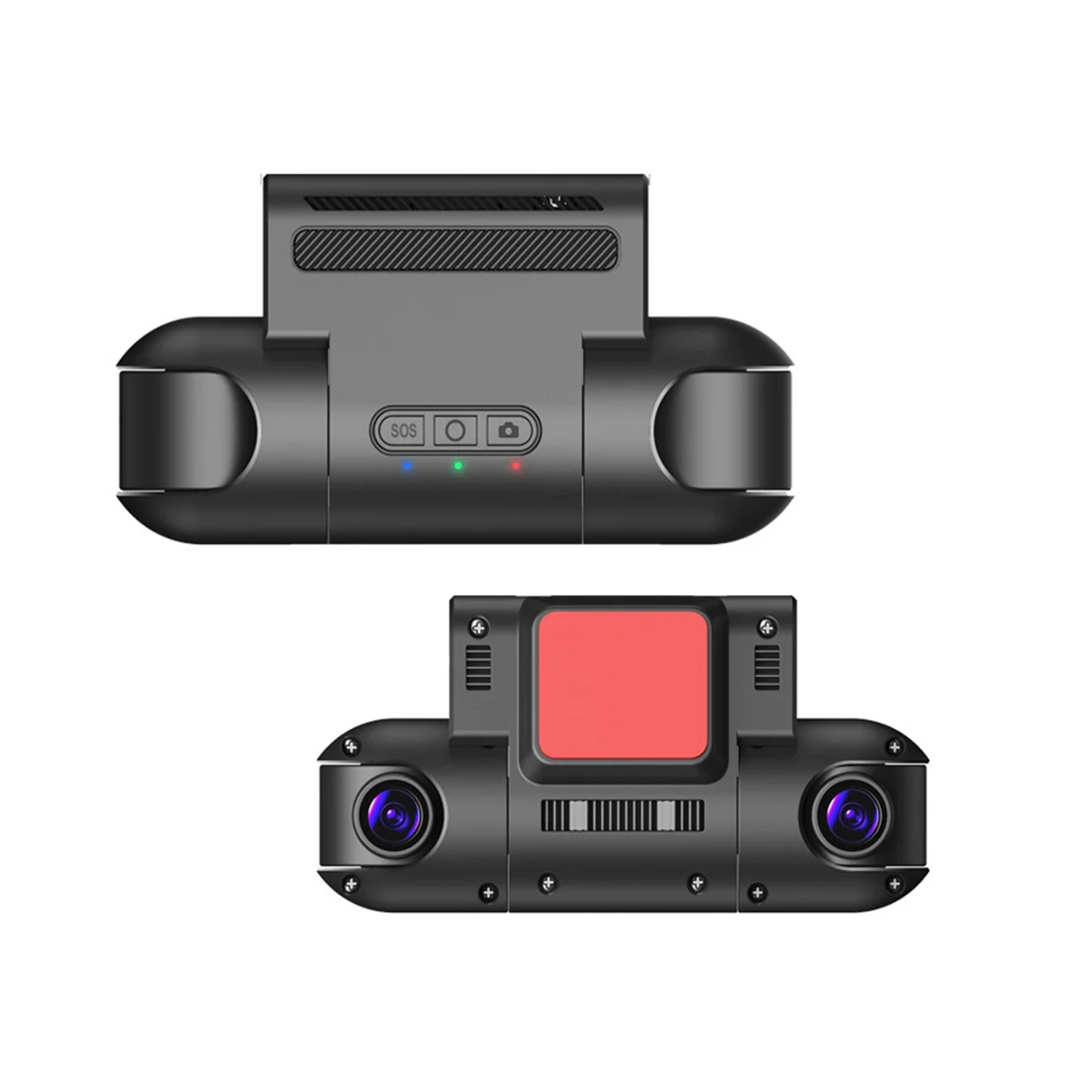 

New H265 HD Dual Recording Car Recorder Car Inside and Outside the Dual Lens Wireless Car Recorder