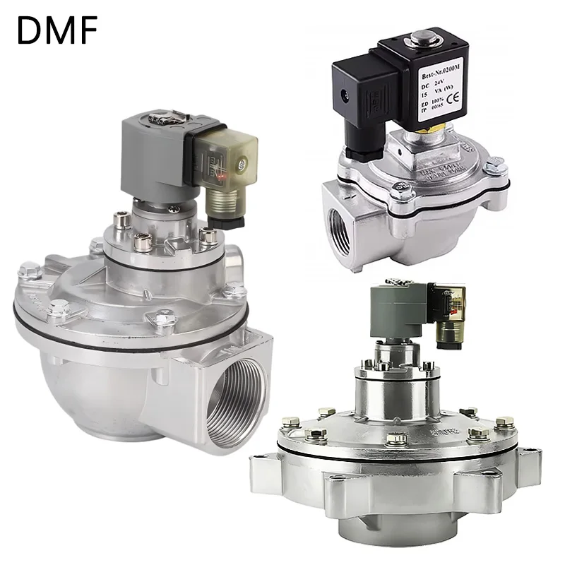 dmfパルスバルブ直角空気圧式バグハウス集塵機dc24v-ac220vソレノイドバルブdmf-z-20j-25j-40s-50s-62s-dmf-y-z-76s