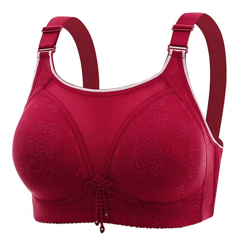 New Lace Jacquard Kids Adolescent Sexy Bra without Steel Ring Comfortable Traceless Gathering Anti Shining Women\'s Bra Underwear