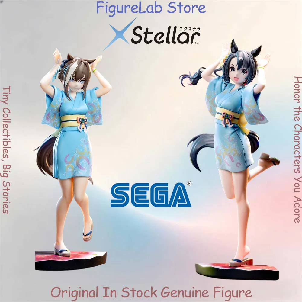 Official Genuine In Stock Sega Xstellar Cheval Grand Satono Crown Tracen Ondo Figure Anime Uma Musume Pretty Derby Model Toy