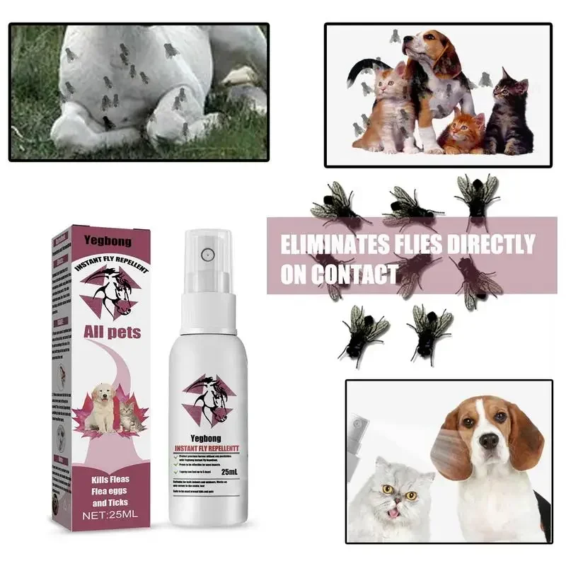 Flea Treatment1 And Flea Killer For Dogs Soothing Grooming Spray In Vitro Flea And Tick Repellent Anti-Itch Spray AntiItch Spray