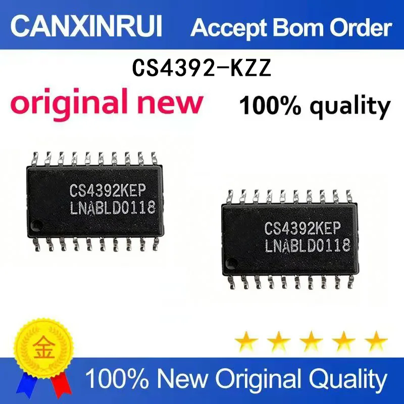 

(5-100 Pieces) New CS4392-KZZ 4392KZZ Audio Digital to Analog Conversion Chip IC TSSOP-20