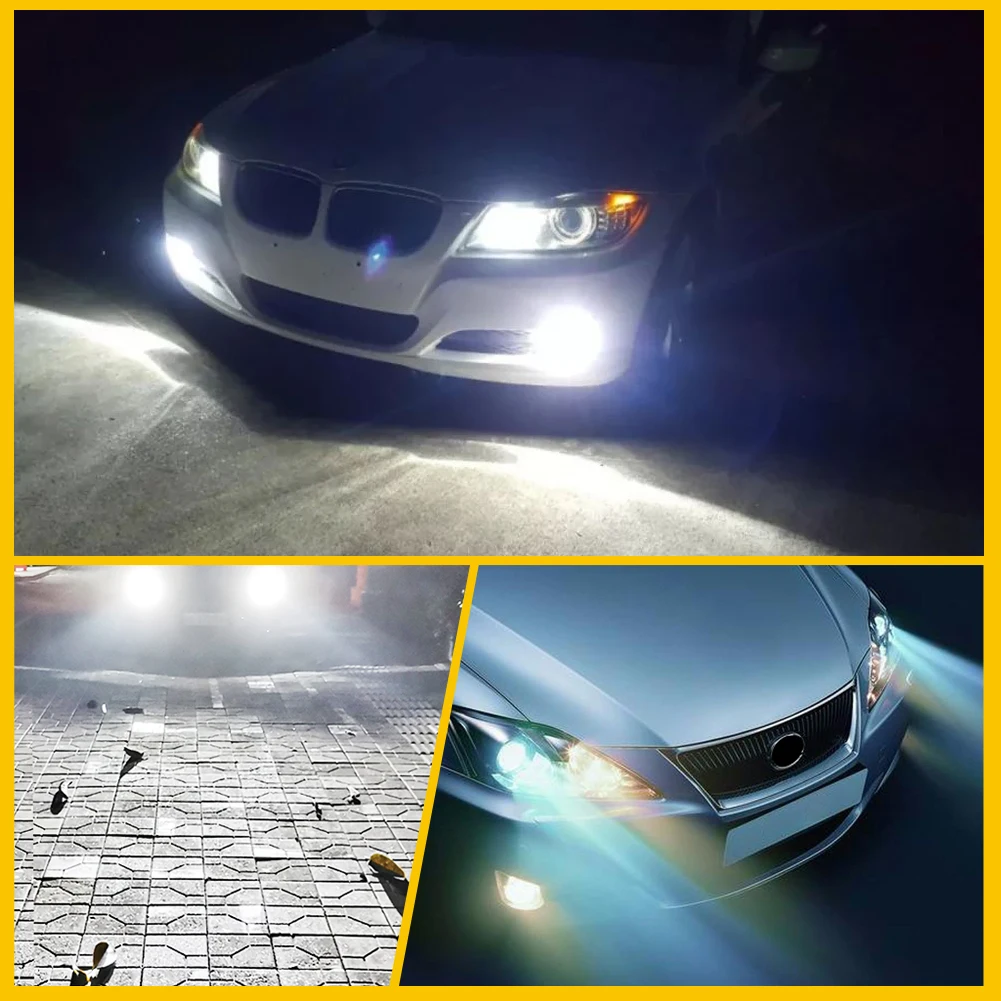 Ruiandsion PH24W CANBUS Error Free Fog Light LED Bulb Daytime Running Lamp Super Bright White for Citroen C5 Peugeot 5008 3008