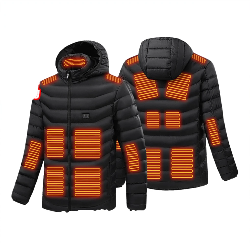 Thermal Jacket For Men Comfortable And Durable Heated Coat Usb Power Supply Heated Jackets For Men red M Zone 2 fever