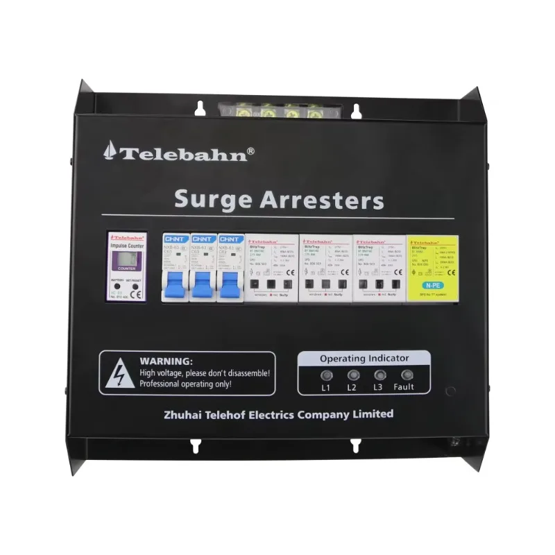 AC SPD 277V/480V/275V/255V 80kA 160kA 4W + G Three-phase surge protection box