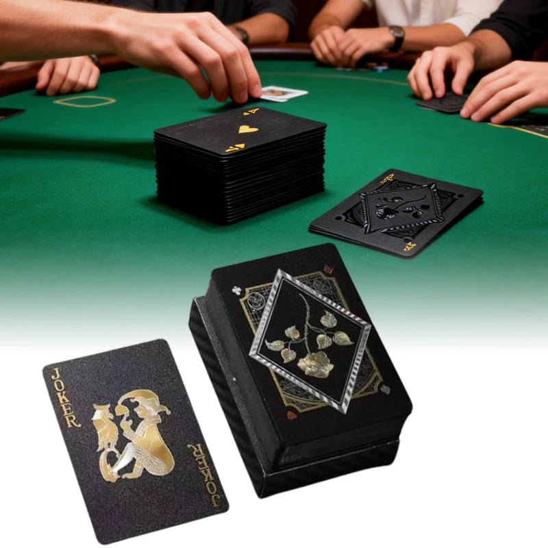 Multiple Styles Color Playing Card Game Card Group Waterproof Poker Suit Magic Dmagic Package Board Game Gift Collection