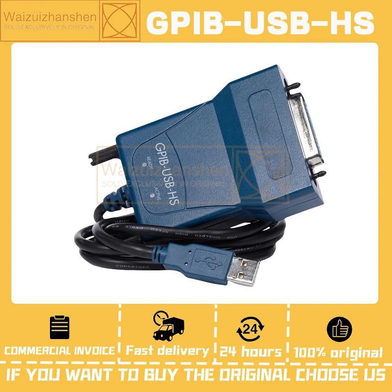 1 قطعة/الوحدة! بطاقة الحصول على البيانات الأصلية الجديدة GPIB-USB-HS 783368 -01 بطاقة GPIB إلى USB IE4888 متوفرة في المخزون