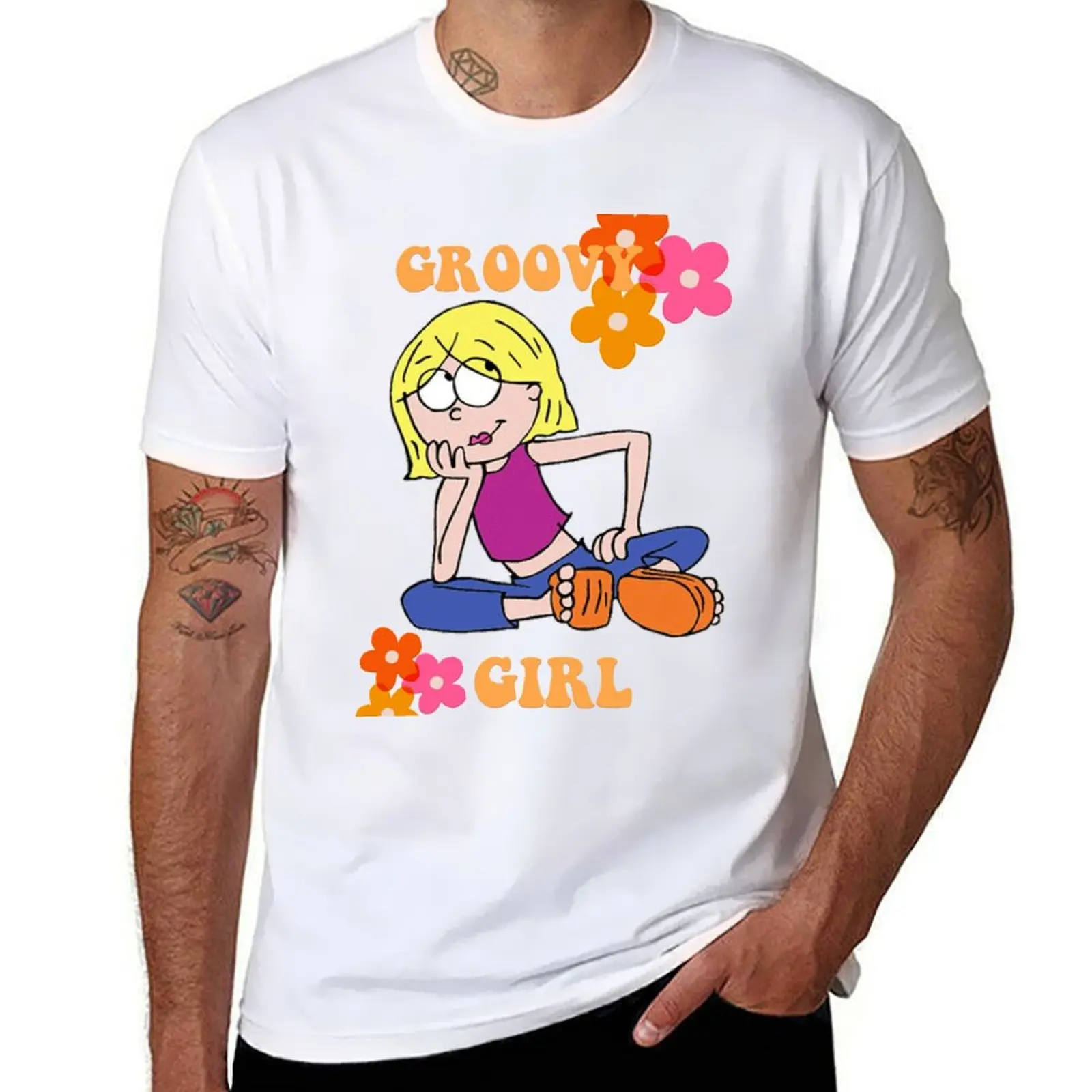

Lizzie McGuire: Groovy Girl T-Shirt cotton t shirt man t shirts for man cotton T-shirt