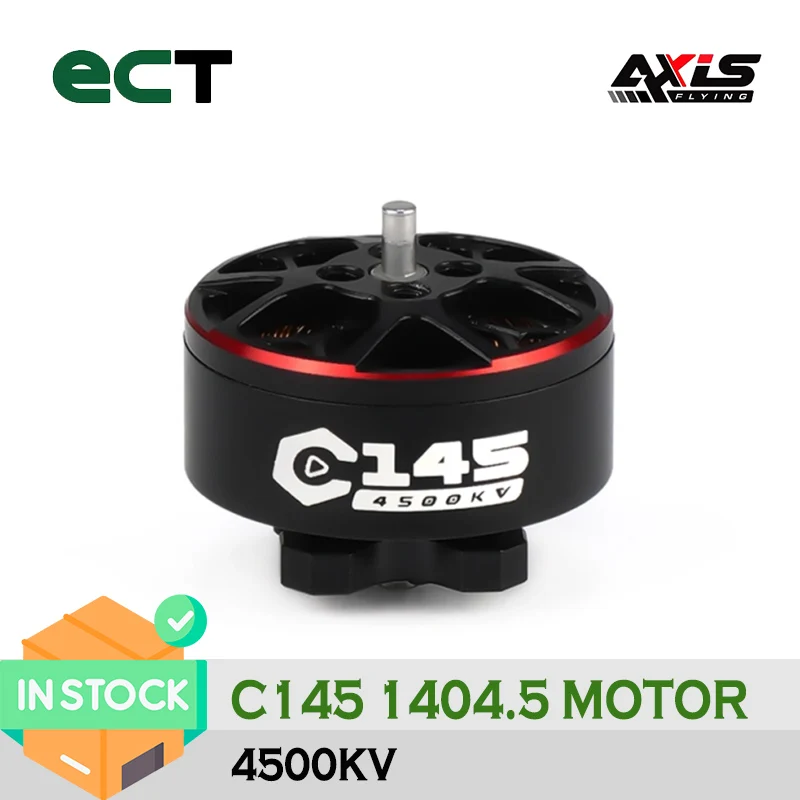 

Axisflying C145 1404.5 Motor - 4500KV brushless top quality fpv freestyle Sbang motor