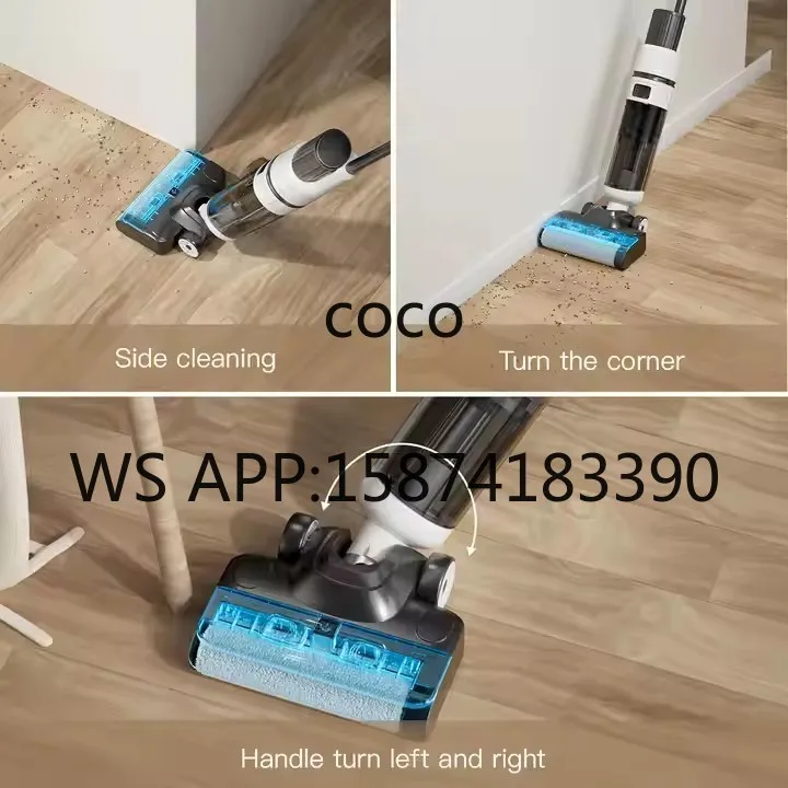 Split Structure Wet & Dry Vacuum Cleaner | Detachable, Lightweight, Low Noise for Floor Care