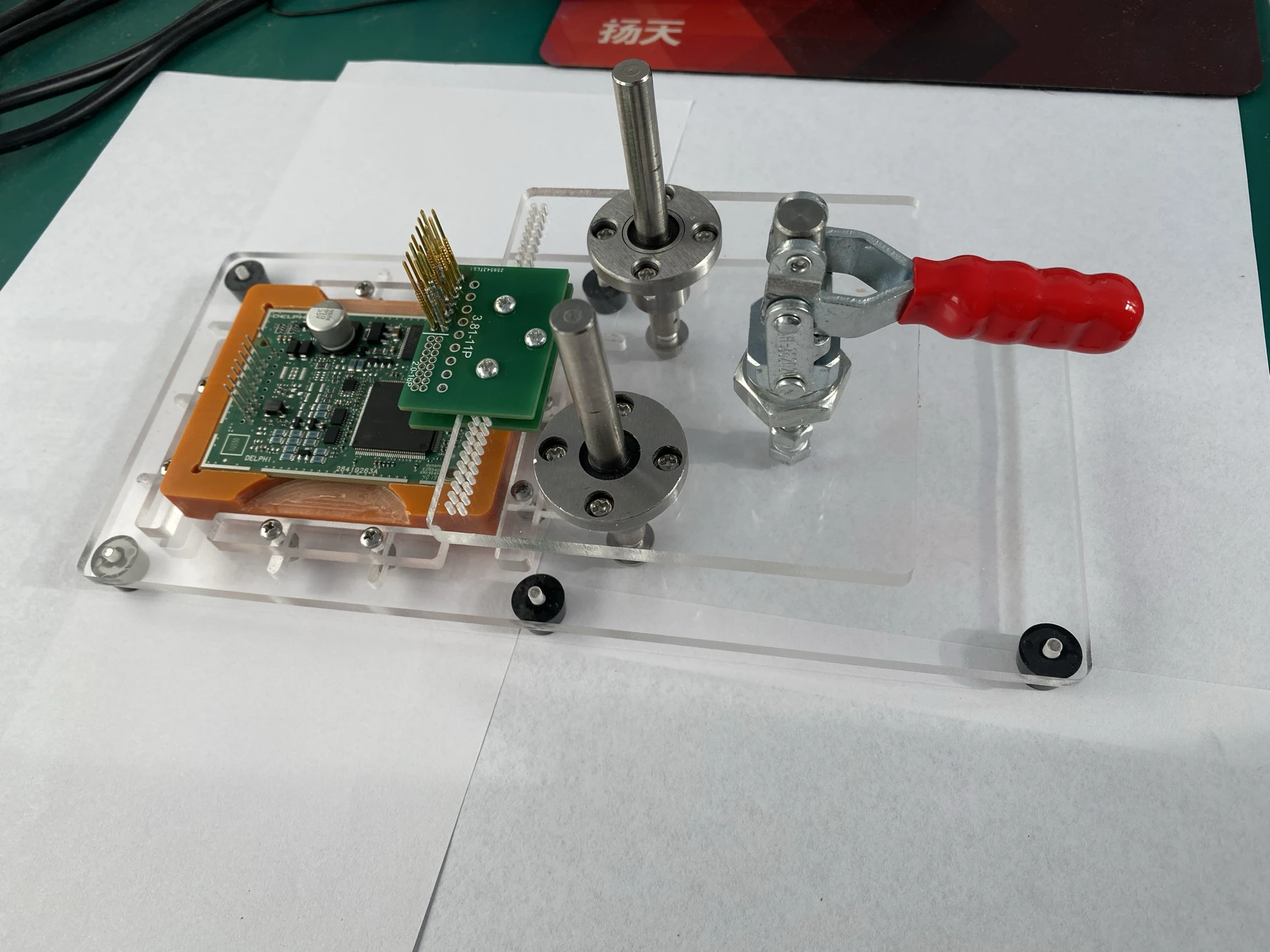 PCB Terminal Block Test Stand/program Download/burning/probe Fixture/fixture JTAG